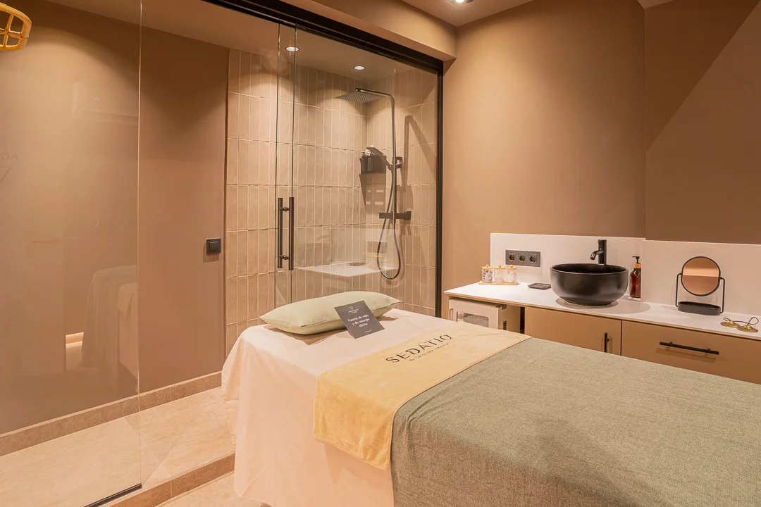 Cabina Agua centro de estética Sedatio